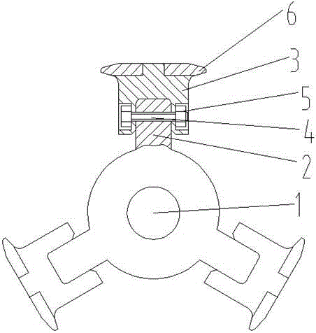 Plate hammer for overlaying of impact crusher