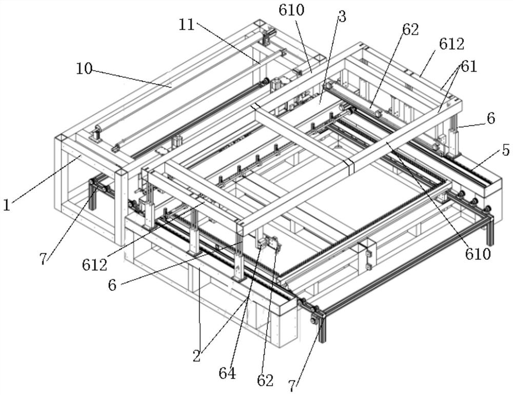 An automatic hanging device