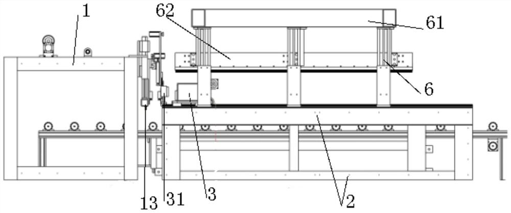 An automatic hanging device