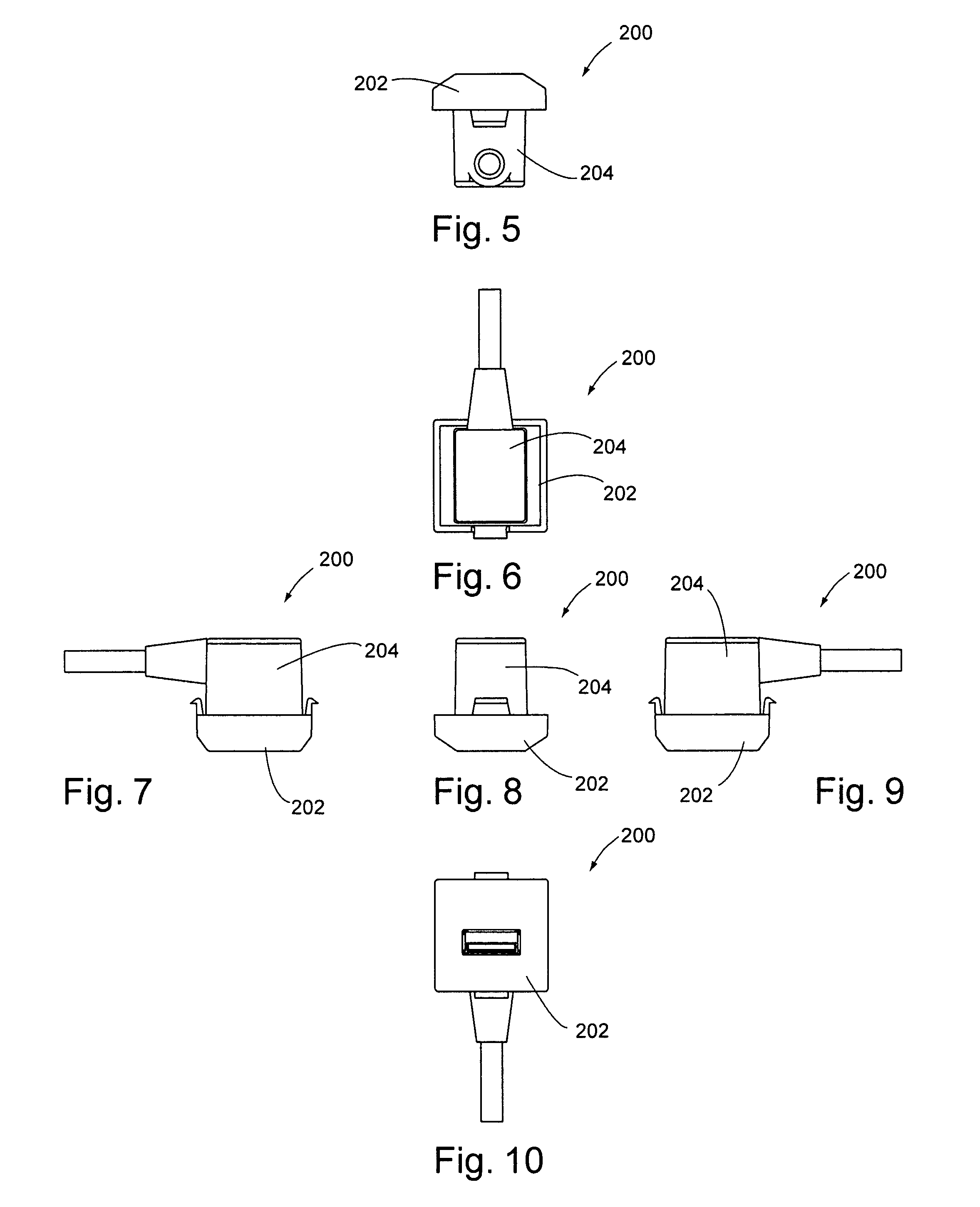 USB connection assembly