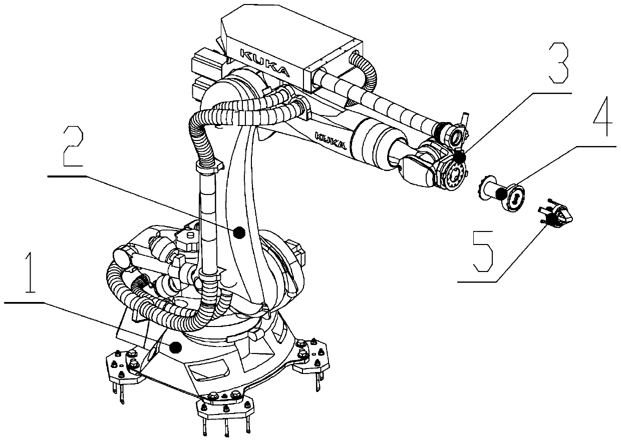 Complete equipment of high-speed and high-precision grinding robot