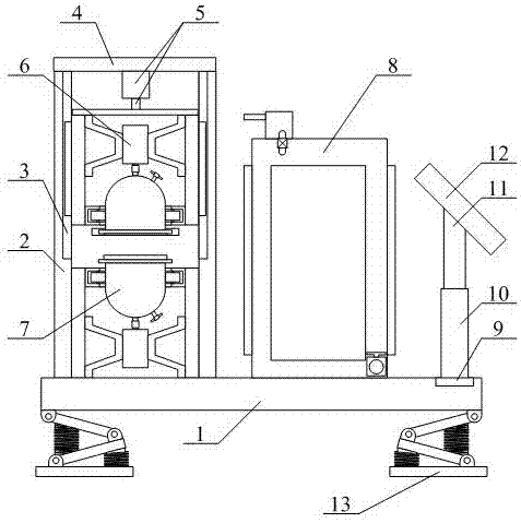 Comprehensive chemical experiment machine