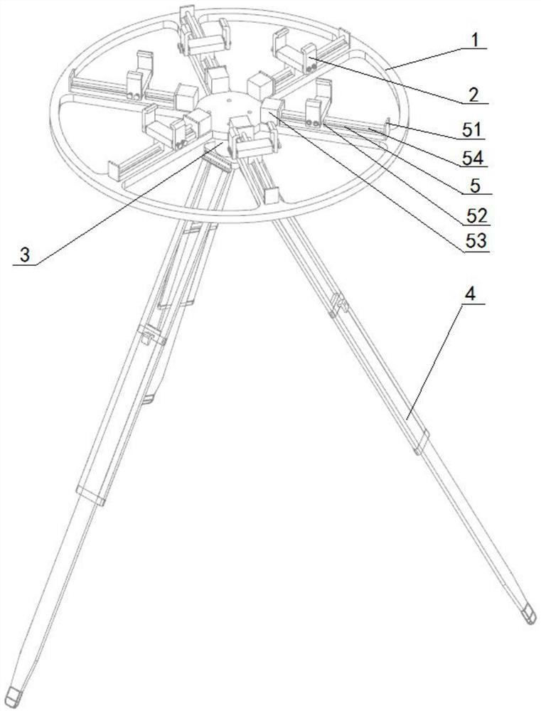 Sound level meter calibrating device rotary table