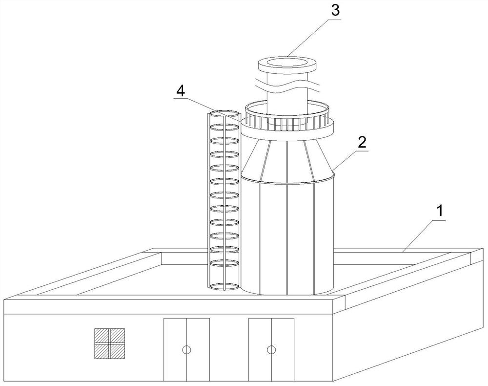 Petrochemical engineering heating furnace