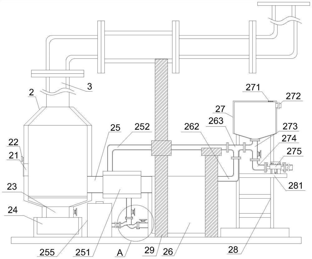 Petrochemical engineering heating furnace