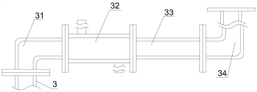 Petrochemical engineering heating furnace