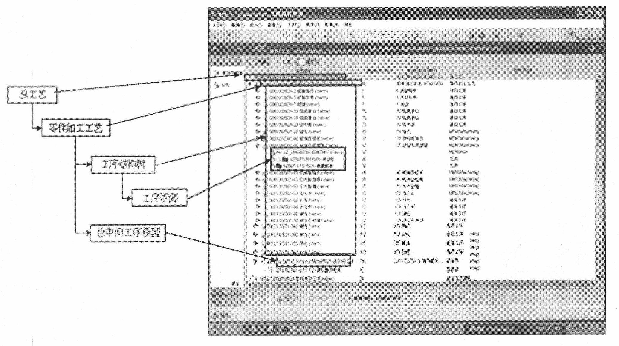 Three-dimensional labeling method for part processing