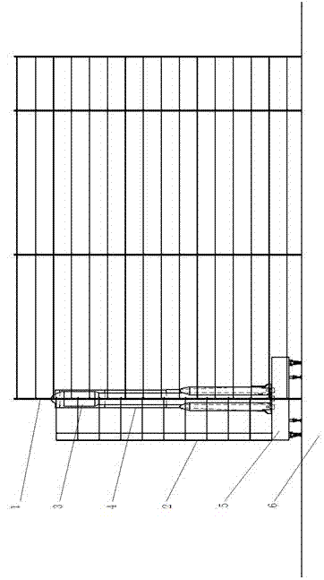 Noise monitoring system for carrier-rocket launch fuel-gas flows