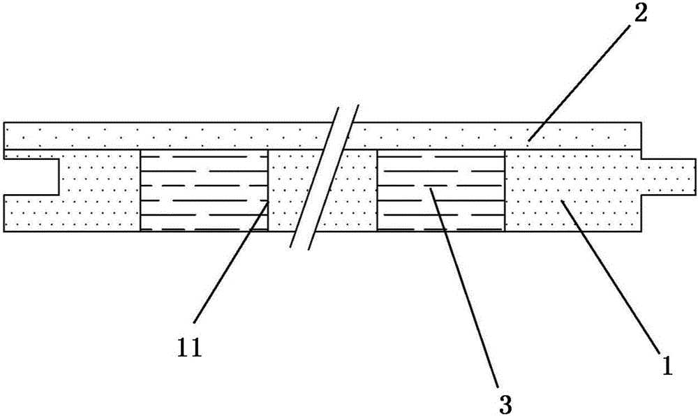 Double-layer solid wood composite floor and preparation method thereof