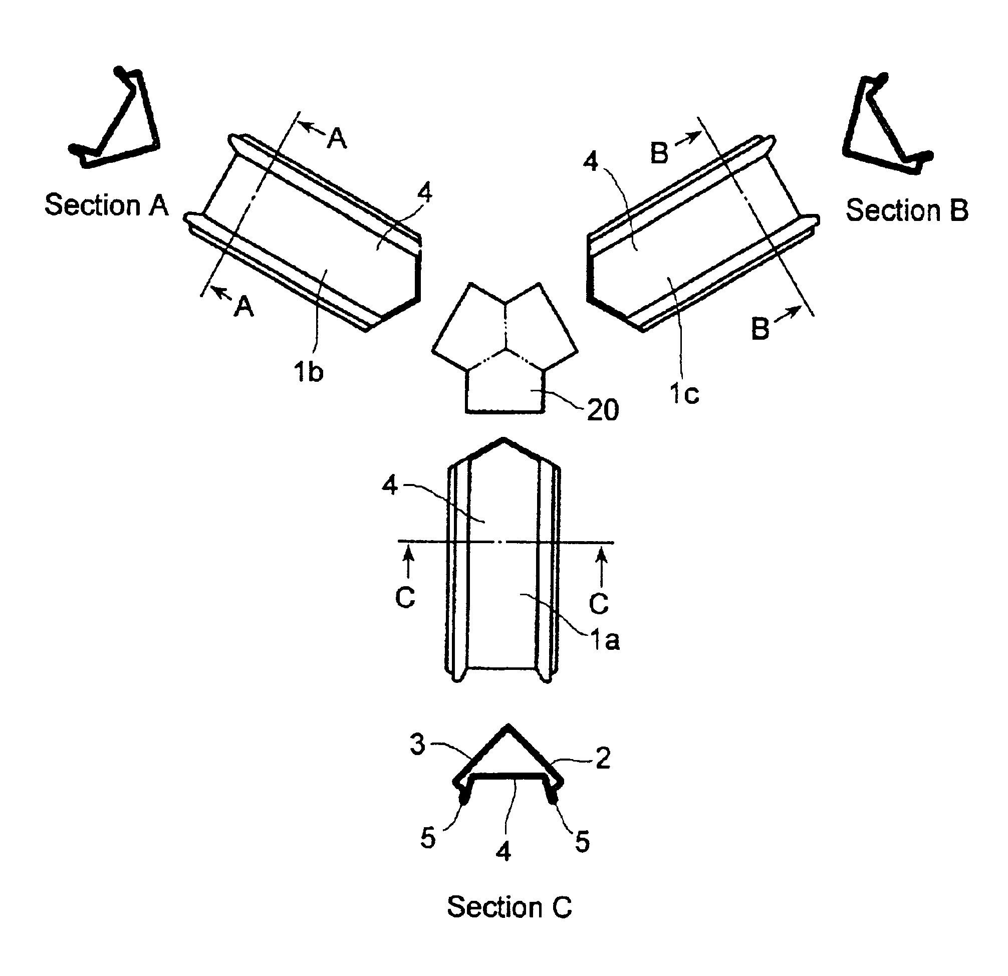 Frame for electrical and electronic equipment housing cabinets and a frame joining structure