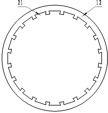 Built-in outer rotor permanent-magnet motor direct-drive mine hoist