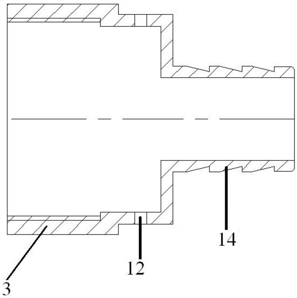 Water feeding pipe connector capable of being opened and closed manually