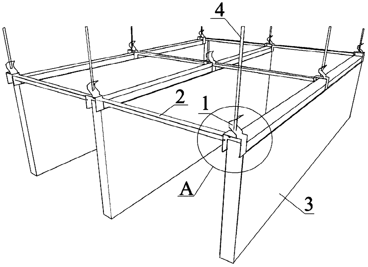 A sound-absorbing ceiling system