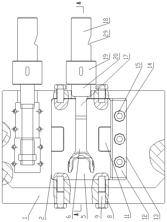 Horizontal forging technology for middle-sized spline shaft yoke