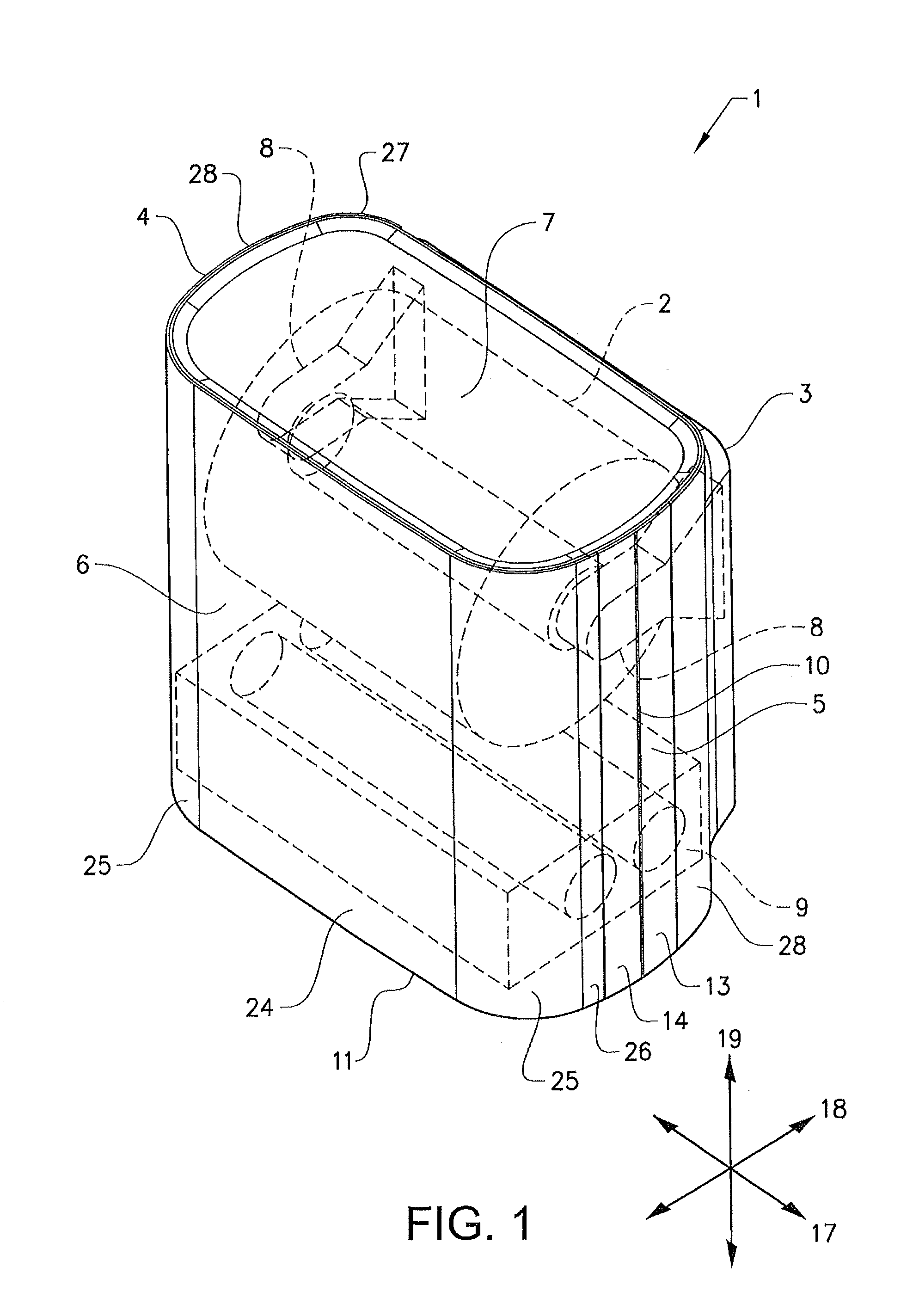 Dispenser for storing and dispensing hygiene products