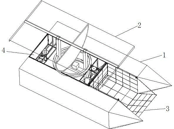 An intelligent water quality monitoring and water surface cleaning ship