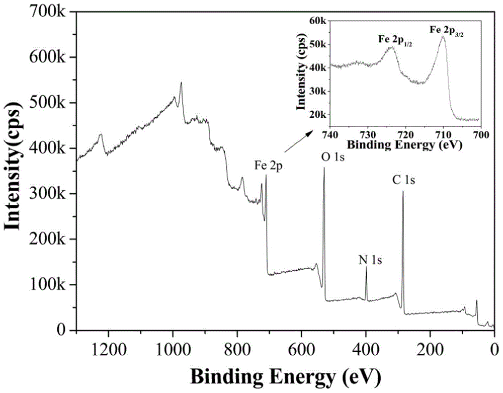 Preparation method for biomass charcoal adsorbent loaded with chitosan magnetic nanoparticles