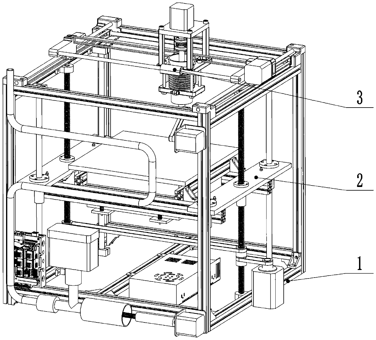 Multifunctional food 3D printer