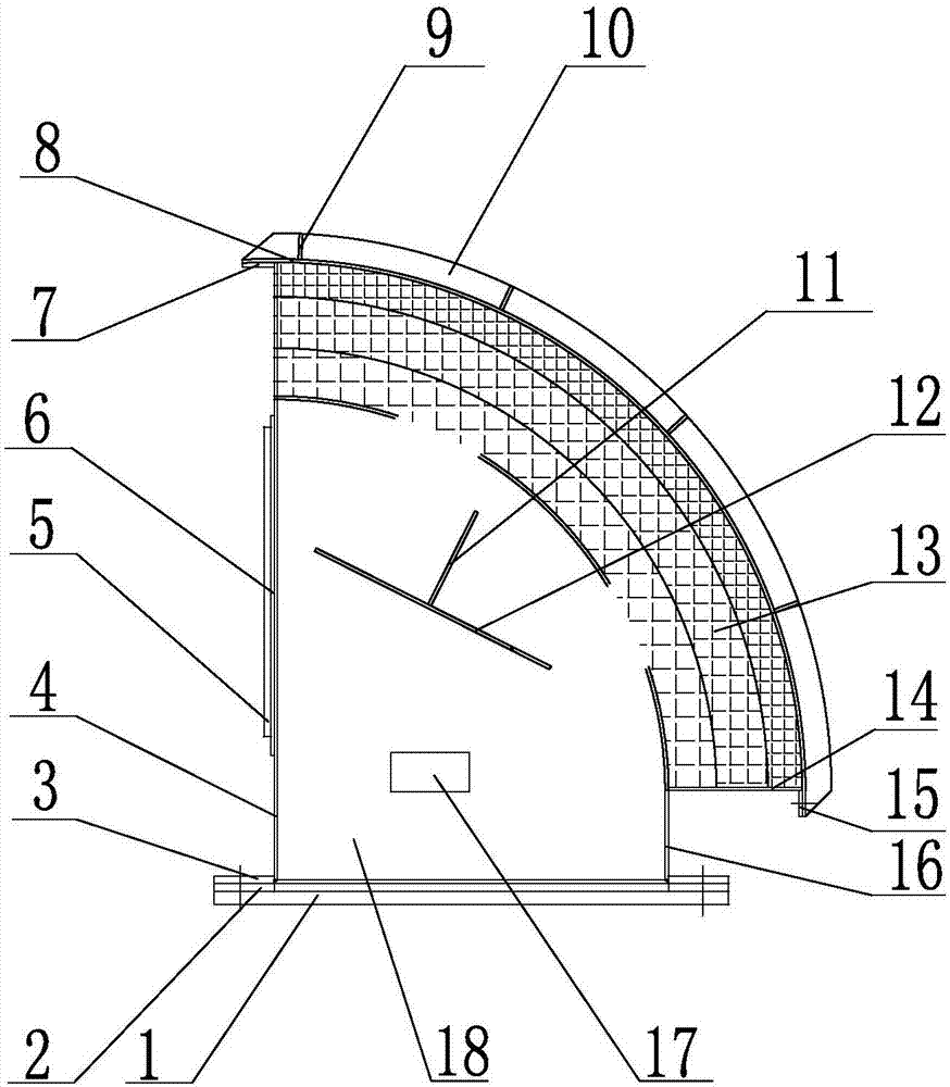 Dust flameless releasing device