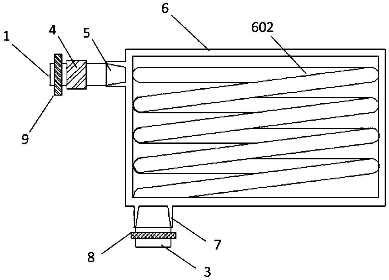 A negative pressure surgical blood treatment equipment