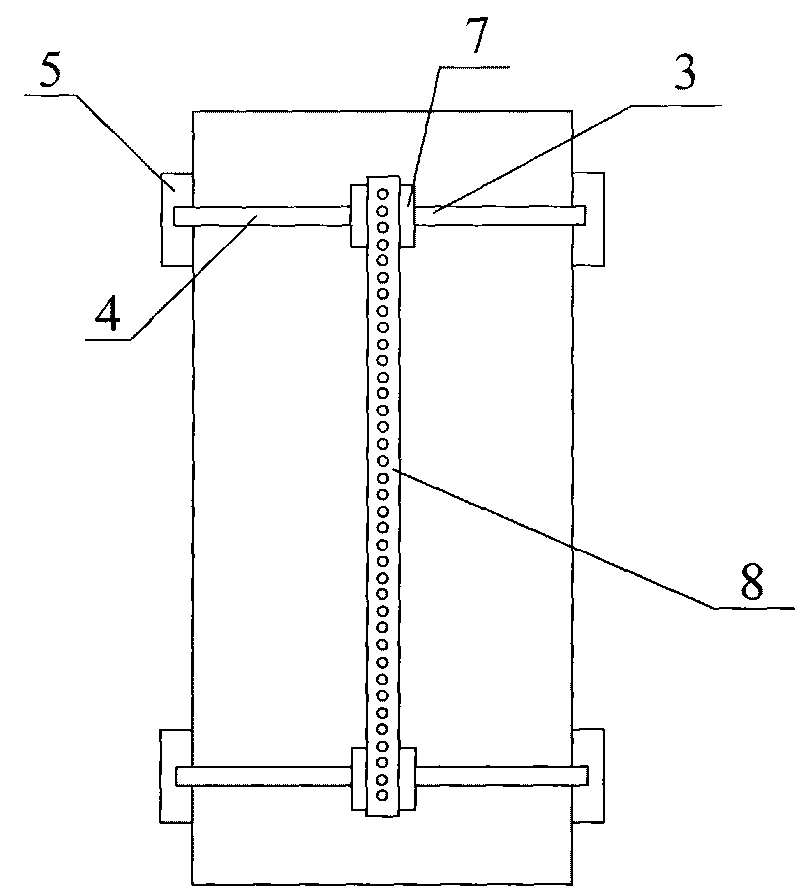 Method for simulating walking of tetrapod