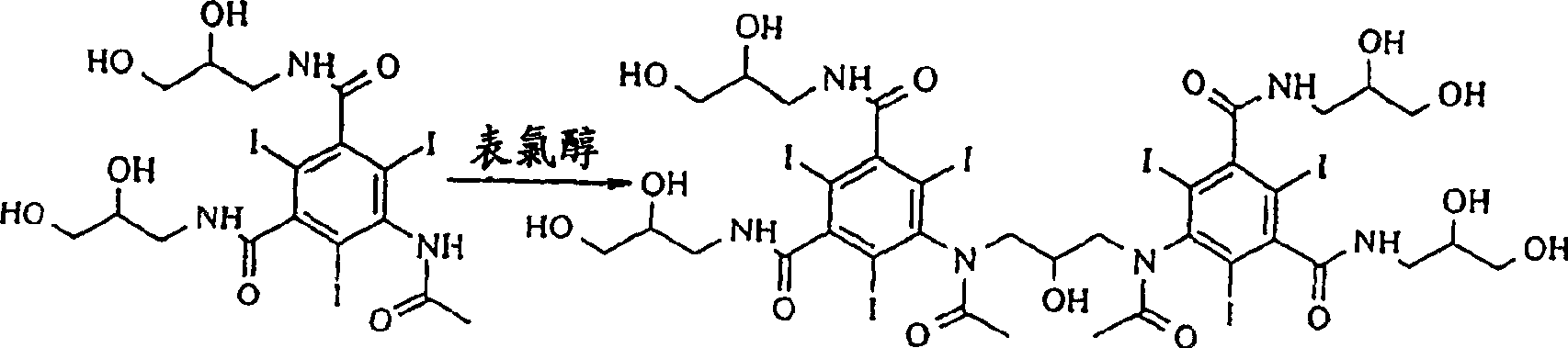 Preparation of iodixanol