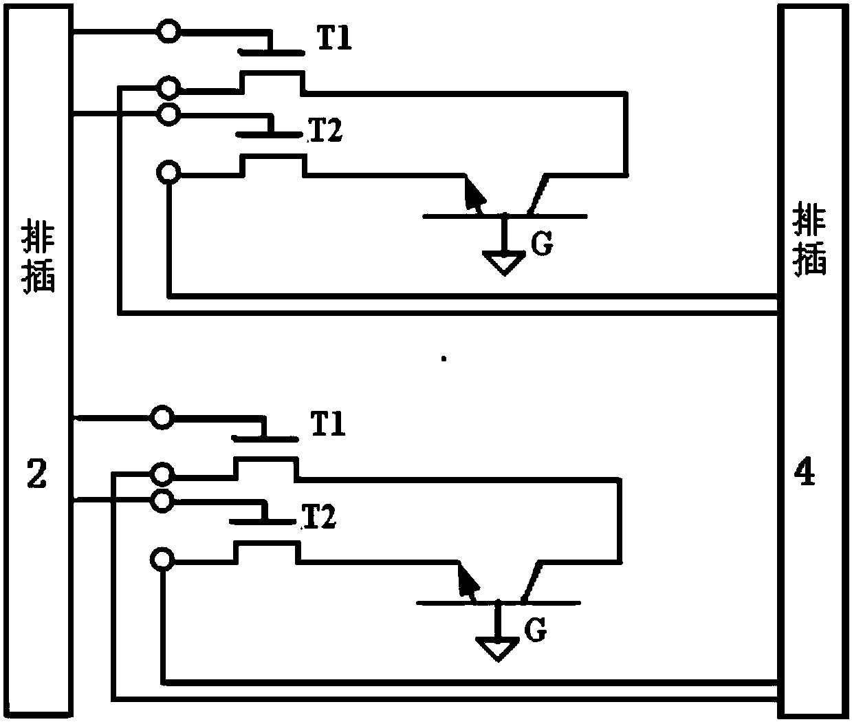 Radiation intensity detector based on multi-index SiGe HBT