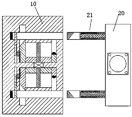 Improved power socket assembly capable of being powered on and powered off safely