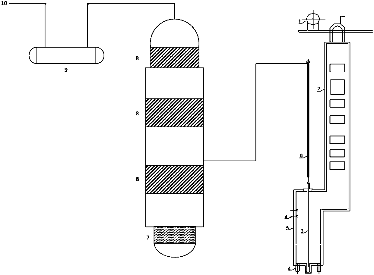 Method for preparing low-carbon olefin from petroleum hydrocarbon under reduced pressure conditions