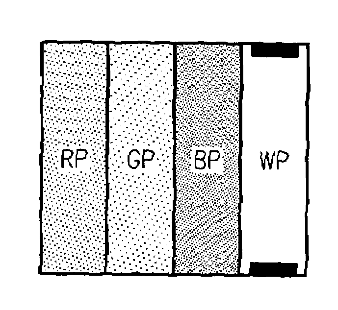 Four color liquid crystal display and driving device and method thereof