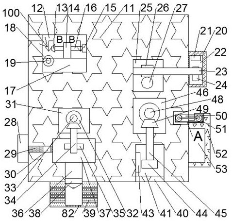 Detection fire-fighting device based on central air conditioner