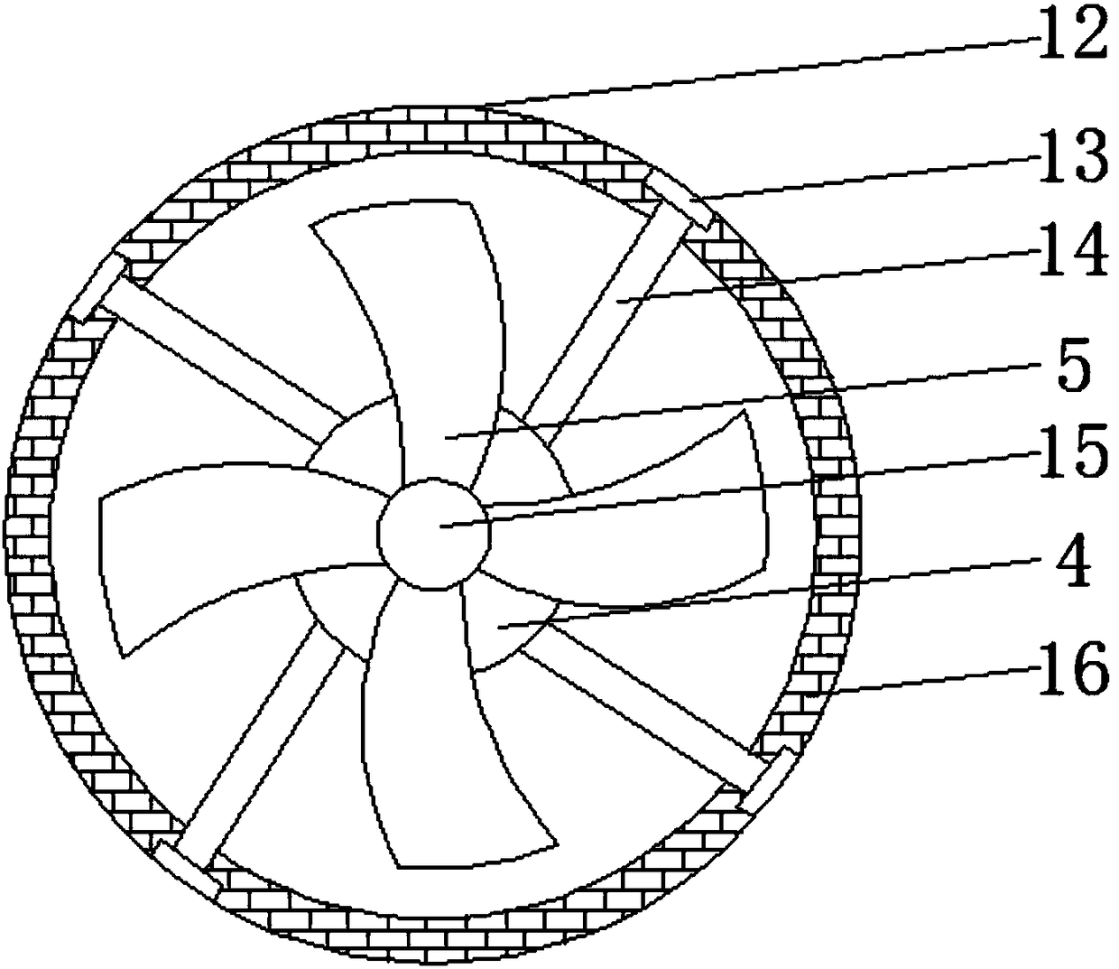 Cooling device with air passage circulation of new energy vehicle