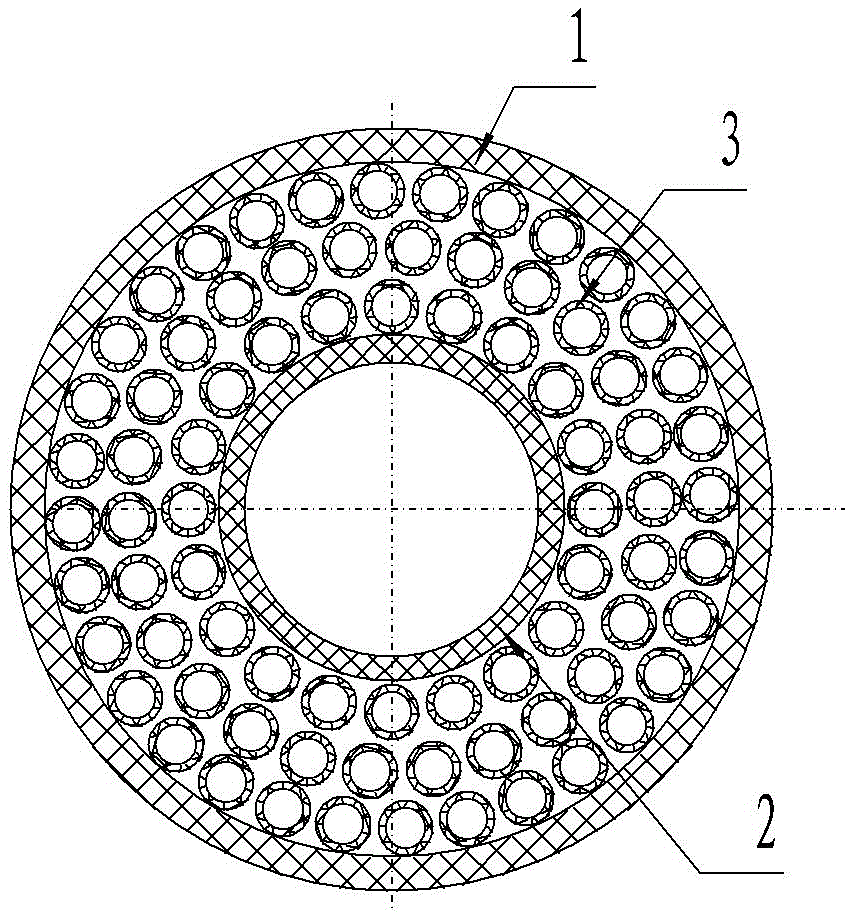 Compressor air filter element