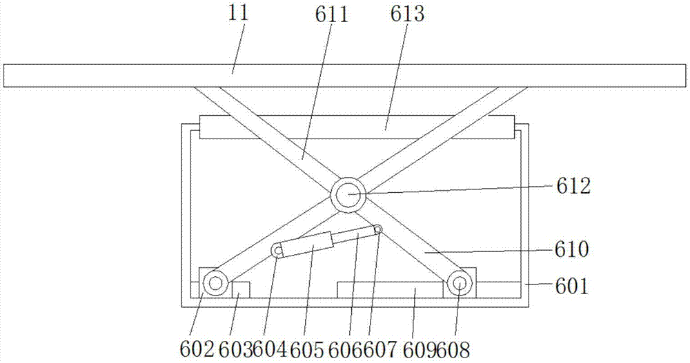 Automatic grinding machine for wood board processing