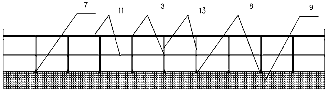 Construction method and system for drainage and salt leaching of soil in saline-alkali soil