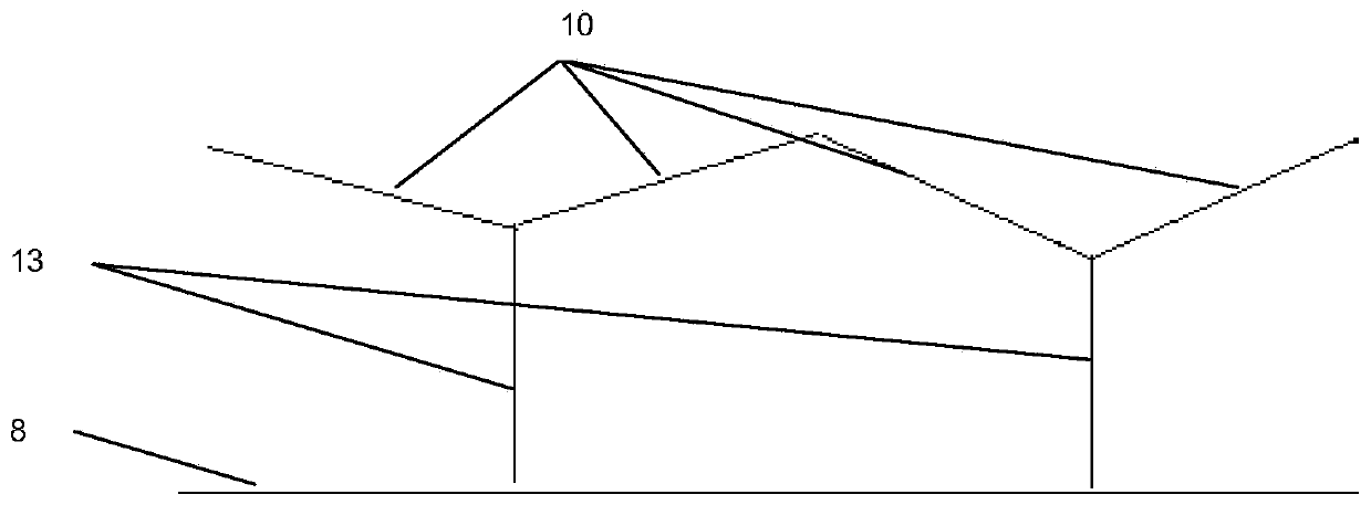 Construction method and system for drainage and salt leaching of soil in saline-alkali soil