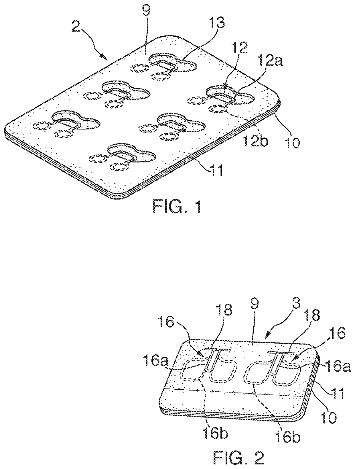 Fastening system and method of manufacturing thereof