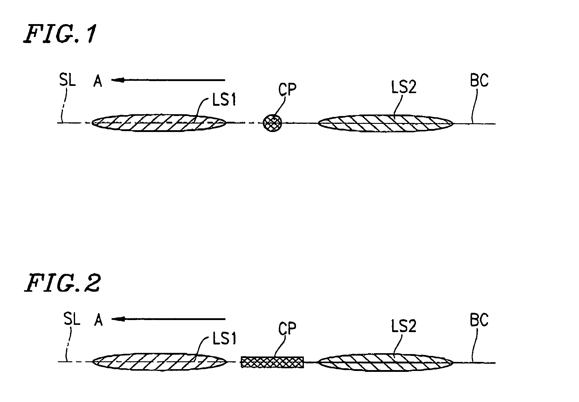 Method for scribing substrate of brittle material and scriber