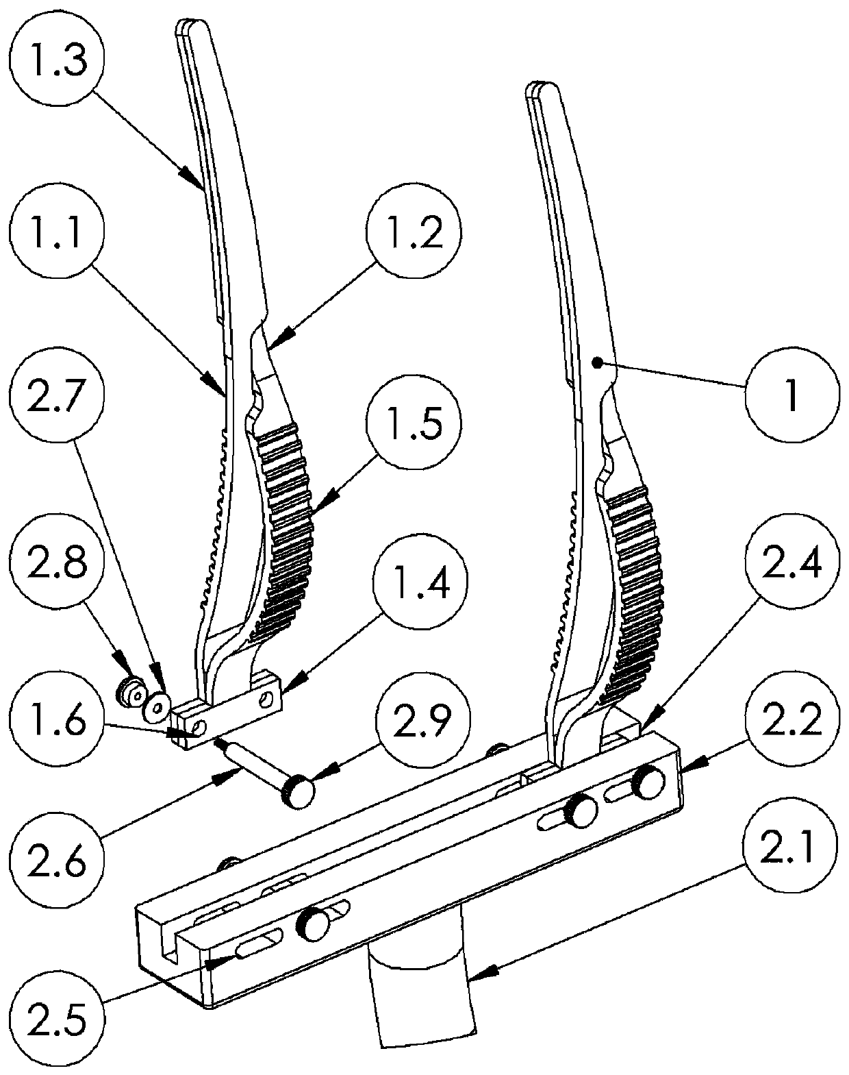 Wearable arm vascular clamp and using method thereof