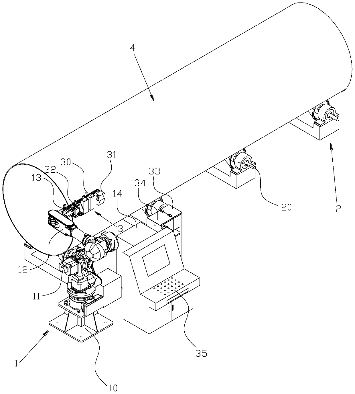 Method and equipment for spraying marking on steel pipes