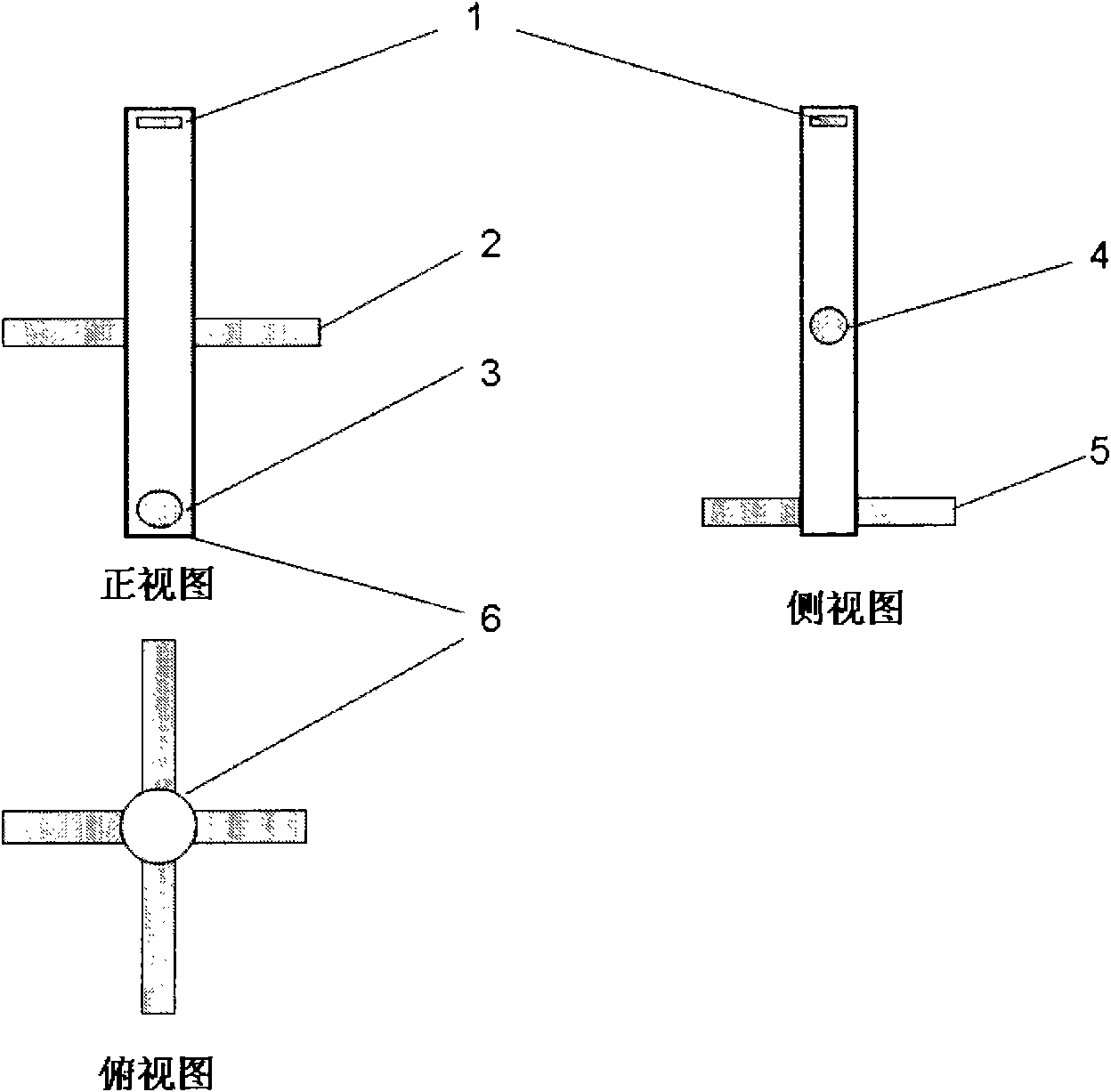 Test piece-hanging frame for testing high-pressure kettle