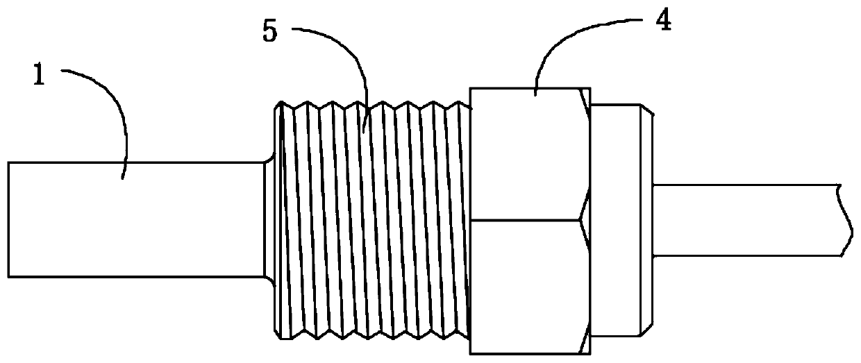 Water and oil temperature sensor for automobile and manufacturing method thereof