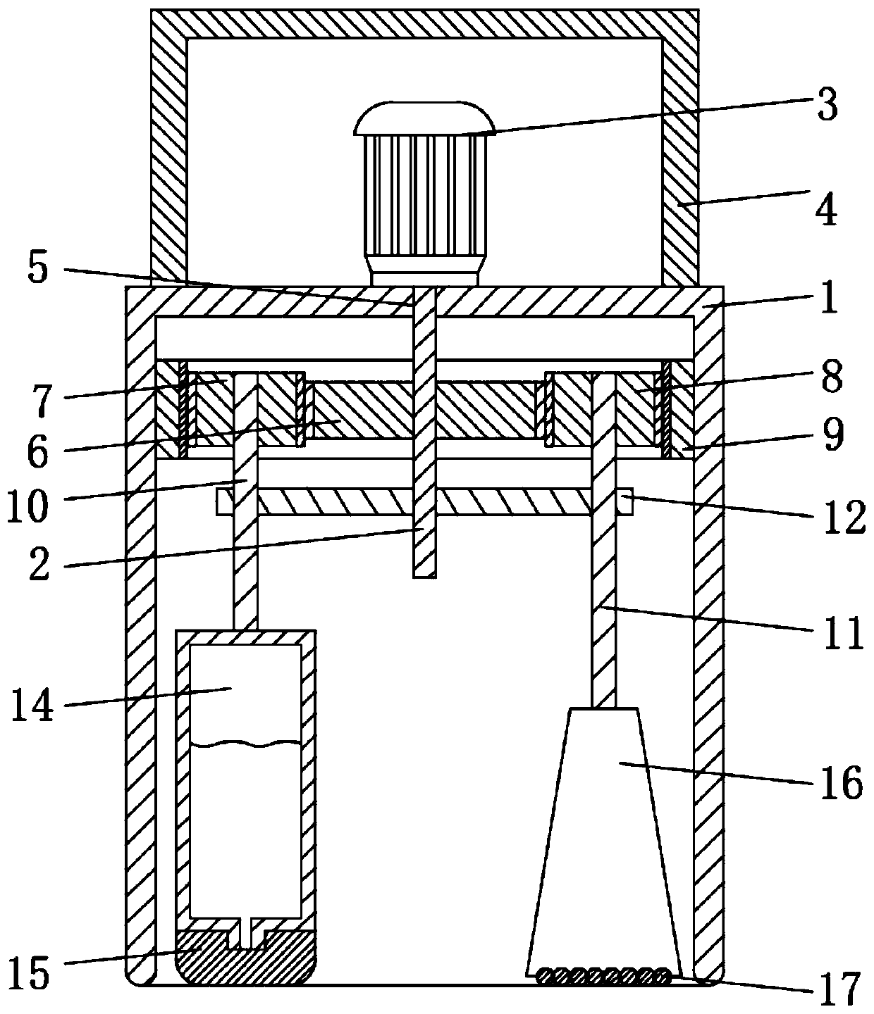 Walking can scraping physiotherapy device and using method thereof