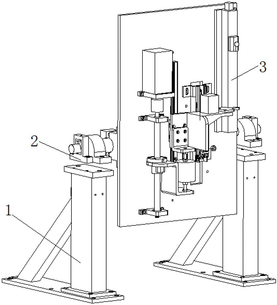 Test detecting device with safety belt height adjuster and detecting method for test detecting device