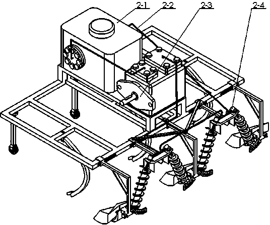 Spiral inclined cross-ridge adjustable ridging machine