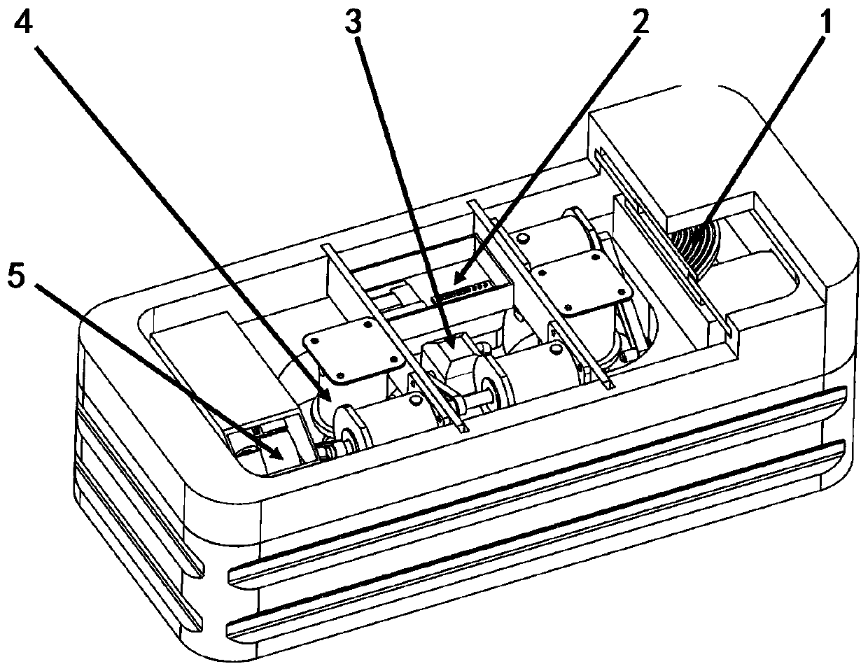 Full-automatic dust removal blackboard eraser based on stm 32F10x main control chip