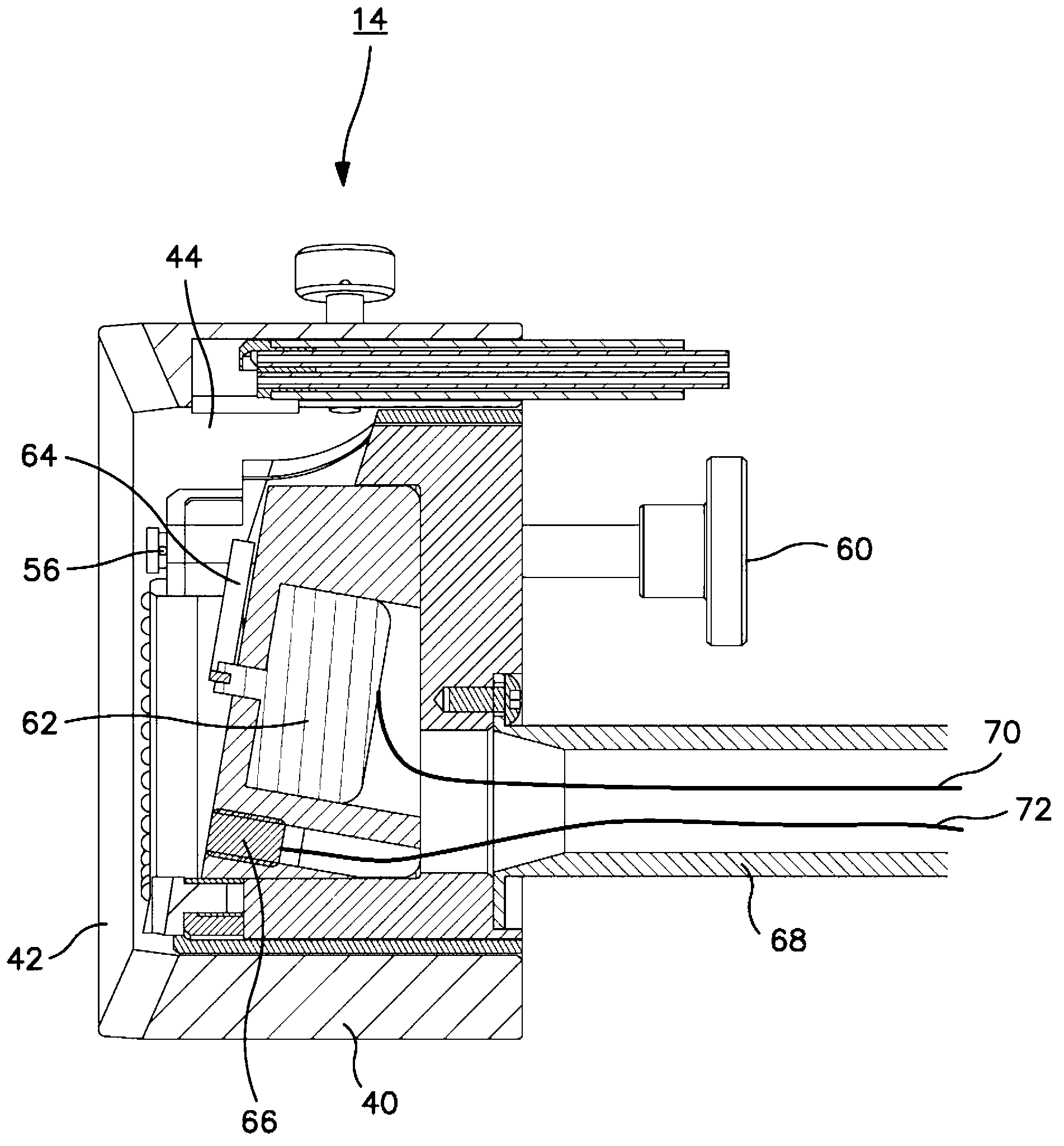 System for magnetorheological finishing of substrates