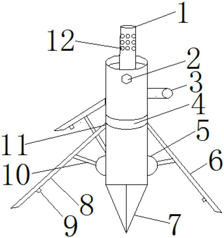 Novel agricultural adjustable mobile sprinkling irrigator