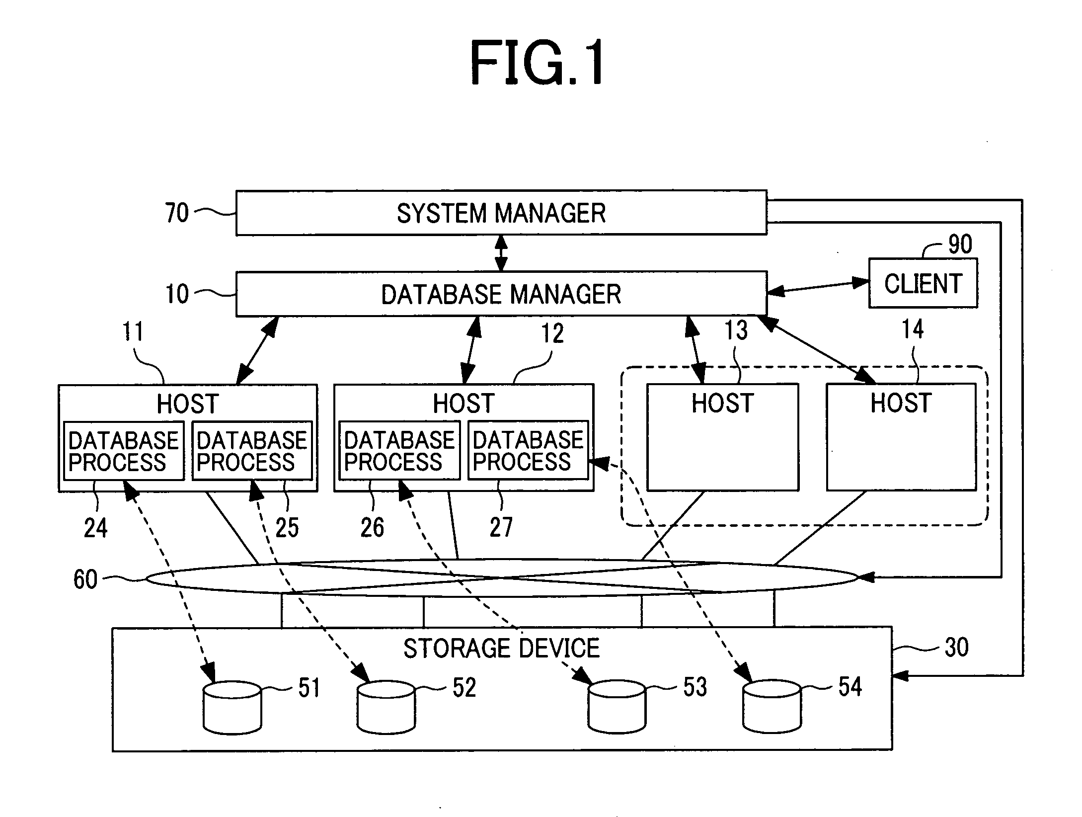 Database control method