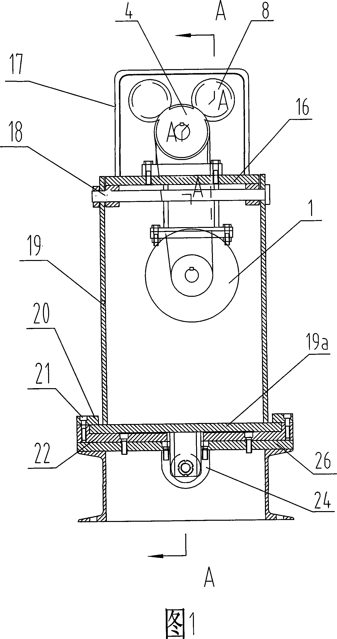 Roller bearing grinder for railway freight car wheel pair